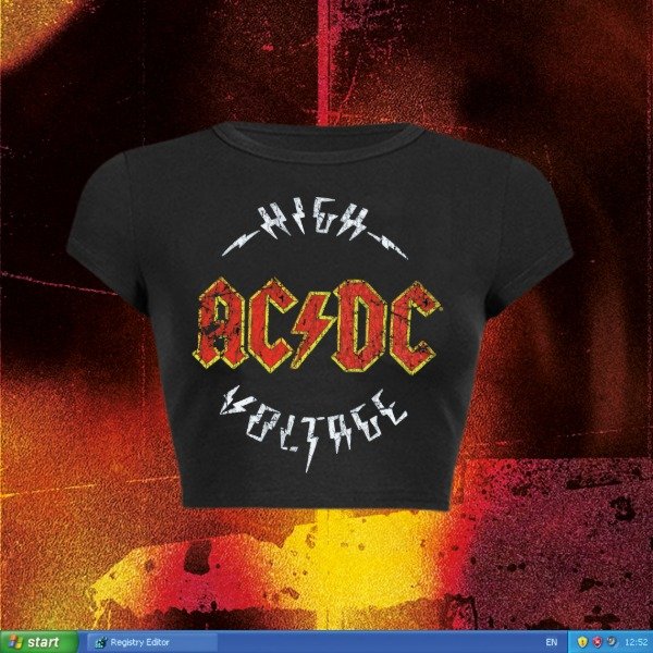 Producto - HIGH VOLTAGE - baby tee