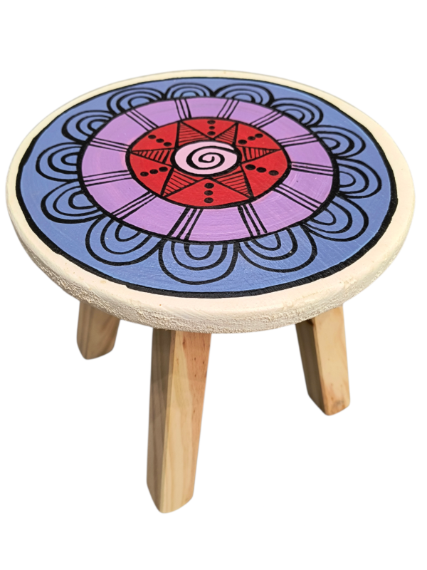 Producto - Banquito infantil Tonos VIOLETAS