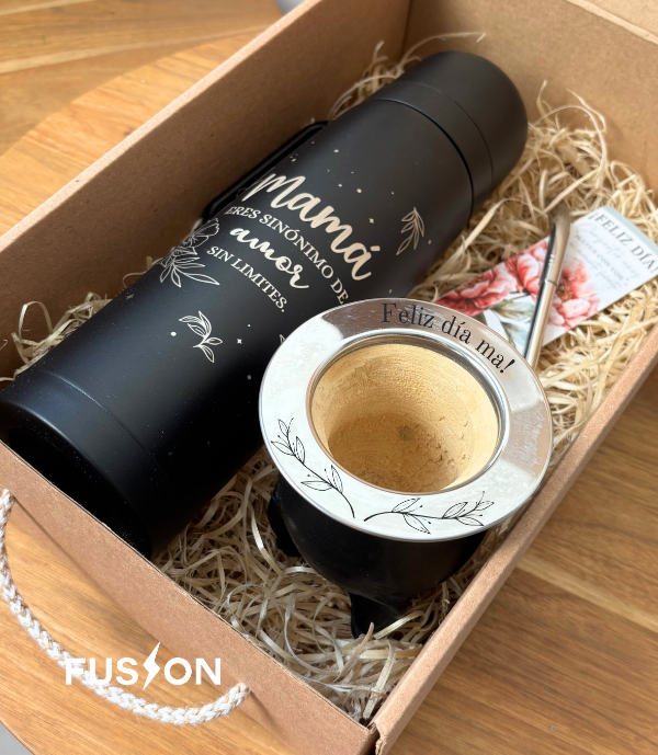 Producto - Combo PARA MAMA Termo 360 + Mate de Calabaza + Bombilla