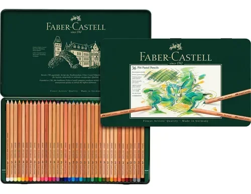 Producto - Caja de lapices Faber-castell Pitt pastel x36