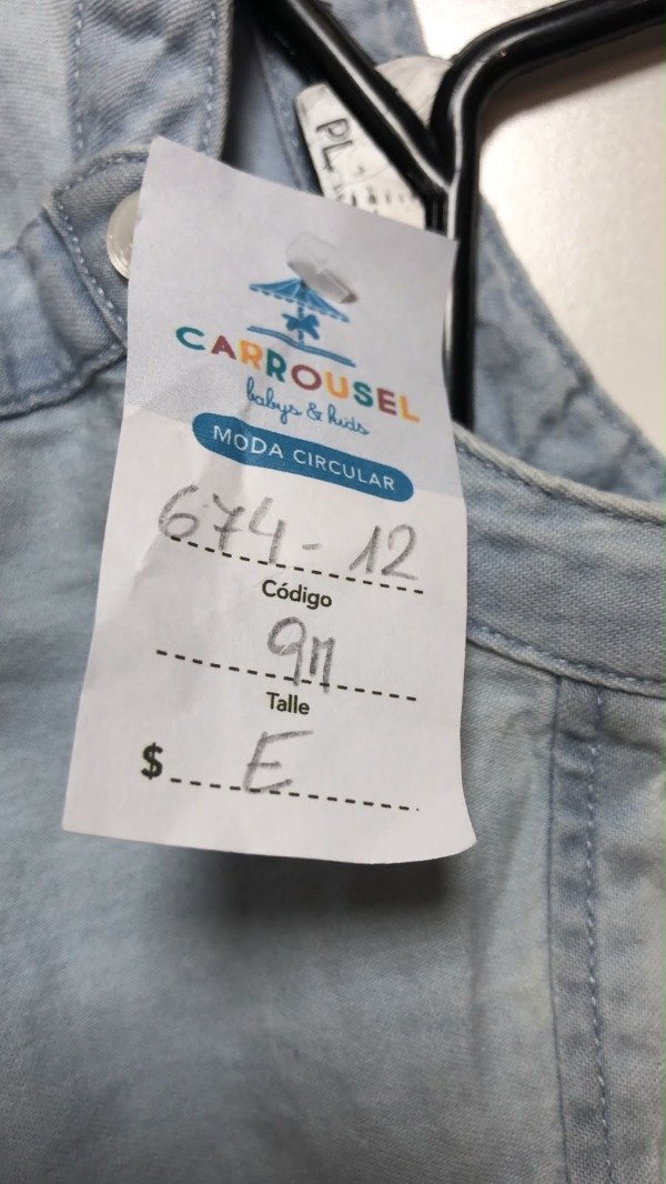 Producto - Camisa de jean Mango 9 meses - 3