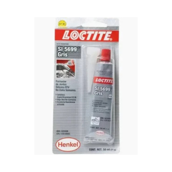 Producto - Sellador De Juntas Loctite 5699 Gris 50gr Silicona Oxímica