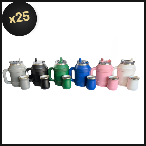 Producto - PROMO BULTO GALON DOBLE PICO CON MATE 1200ML SIN LOGO