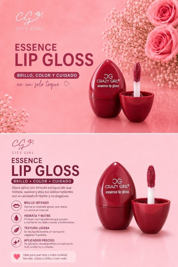 Producto - TINTA PARA LABIOS Y MEJILLAS CITY GIRL - COLOR SURTIDO - 1
