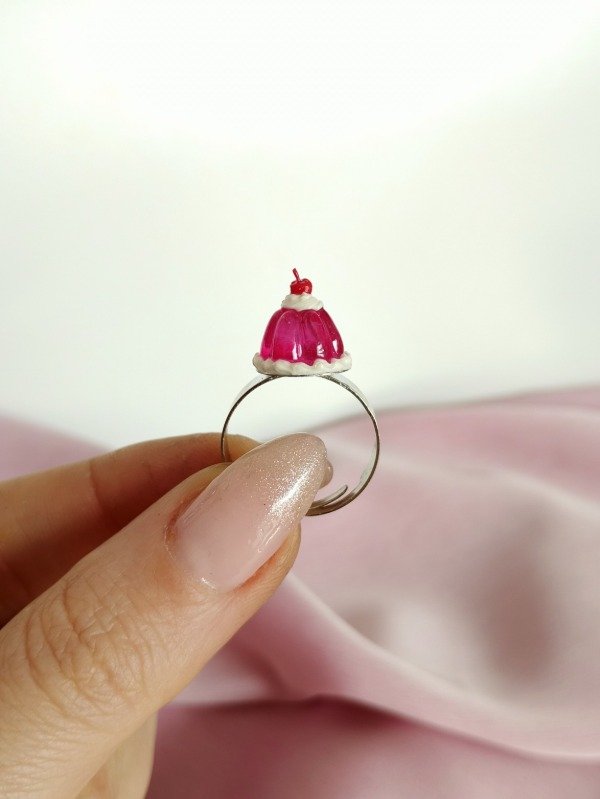 Producto - Anillo Gelatina Fuxia