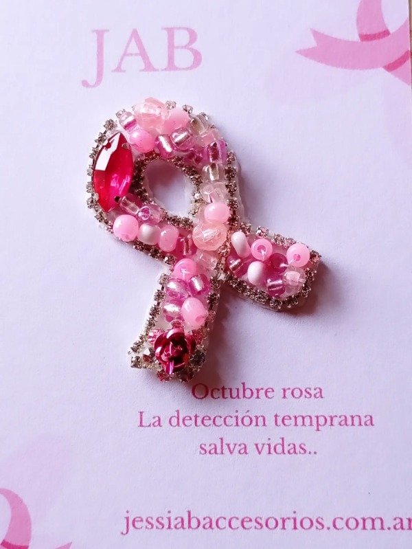 Producto - Prendedor lazo bordado - 0
