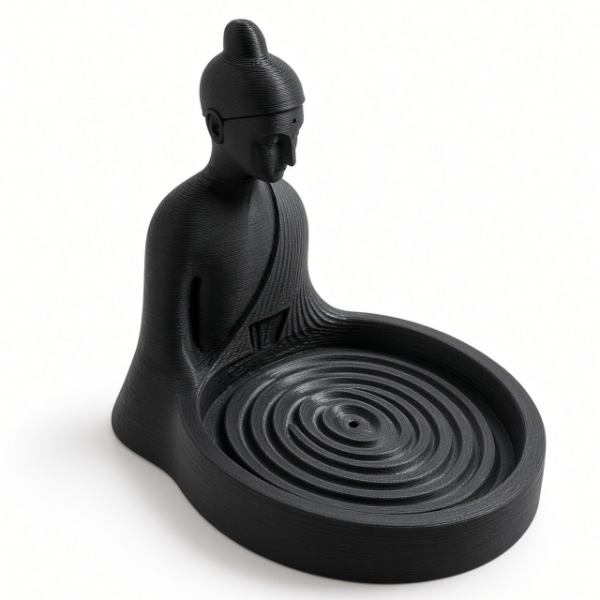 Producto - Porta Sahumerio Buda Impreso En 3d - 0