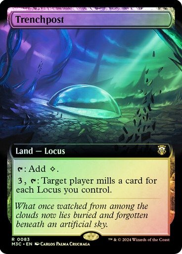 Producto - Trenchpost (Extended Art) (Ripple Foil)