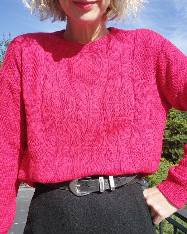 Producto - Sweater Trenza- NUEVO SIN USO