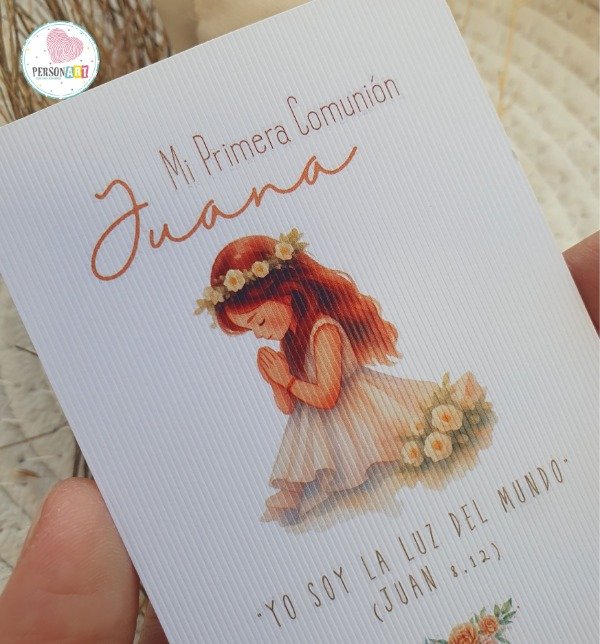 Producto - Estampita comunion Nena - 4