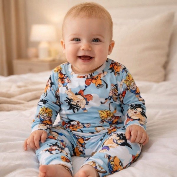 Producto - Conjunto largo Bebé - Dragon Ball