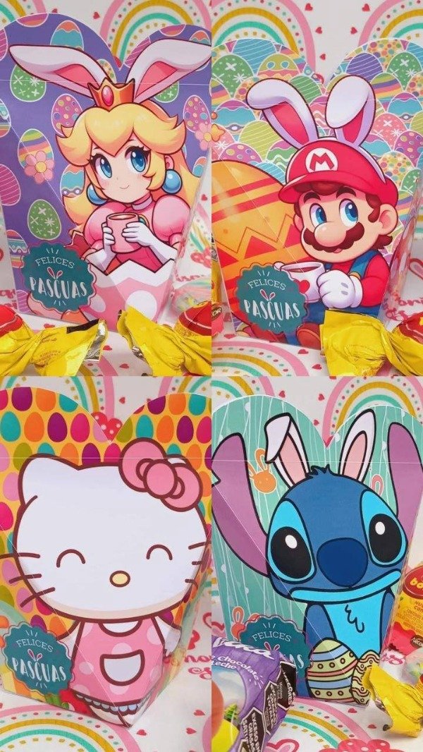 Producto - Boxs herts x 5 und pascuas