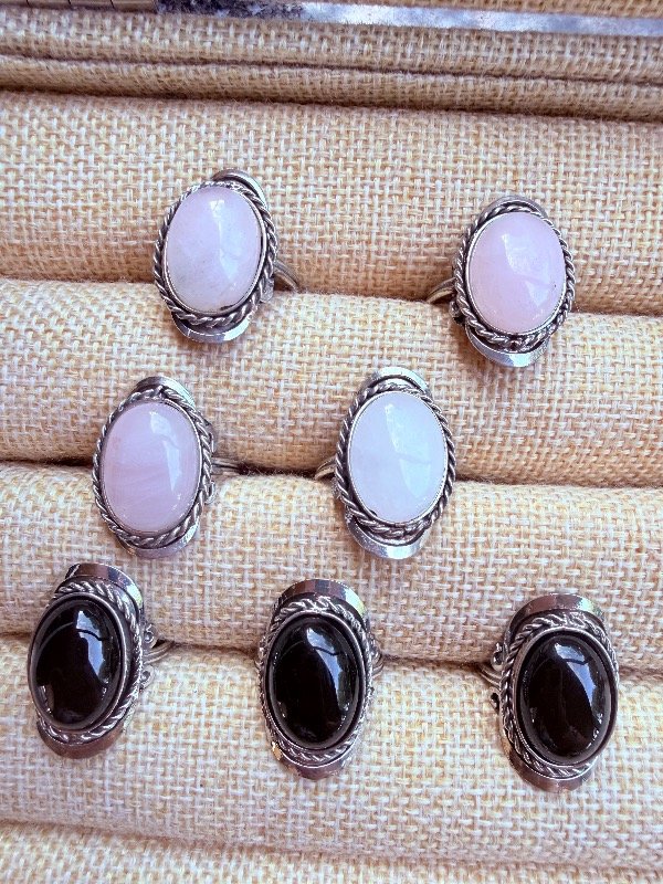 Producto - Anillo obsidiana