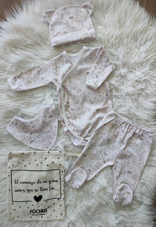 Producto - Ajuar pima BOSQUE MÁGICO