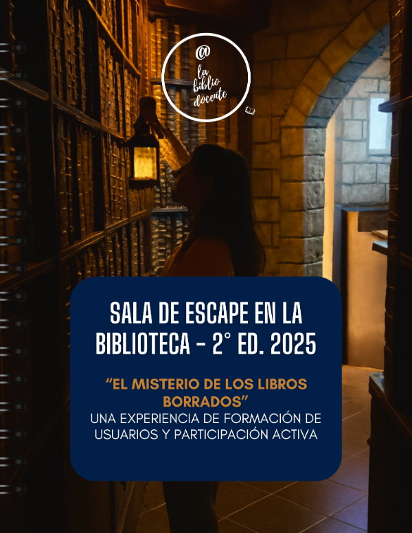Producto - SALA DE ESCAPE - "El misterio de los libros borrados"