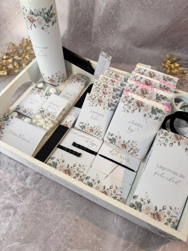 Producto - Combo Kit de Baño para Fiestas (Incluye 2 Bandejas: Hombre y Mujer) - 8