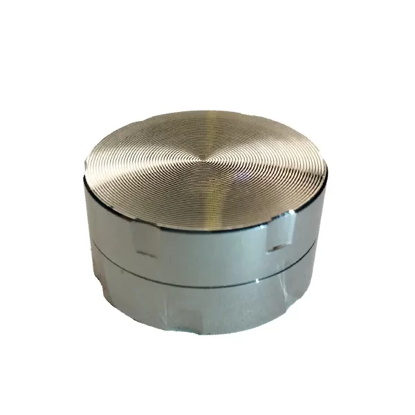 Producto - Picador mini plateado de metal 2 partes -grinder