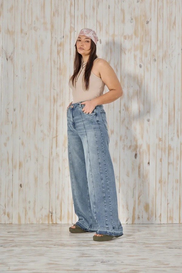 Producto - Jean BAGGY CENITHO con RECORTE  914 - rígido - 3