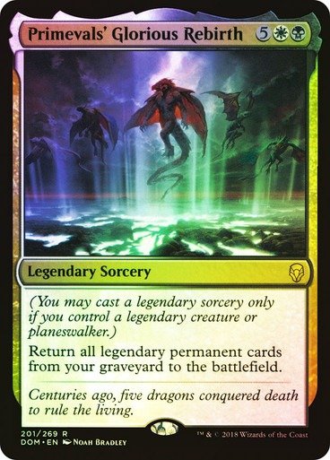 Producto - Primevals' Glorious Rebirth (Foil)