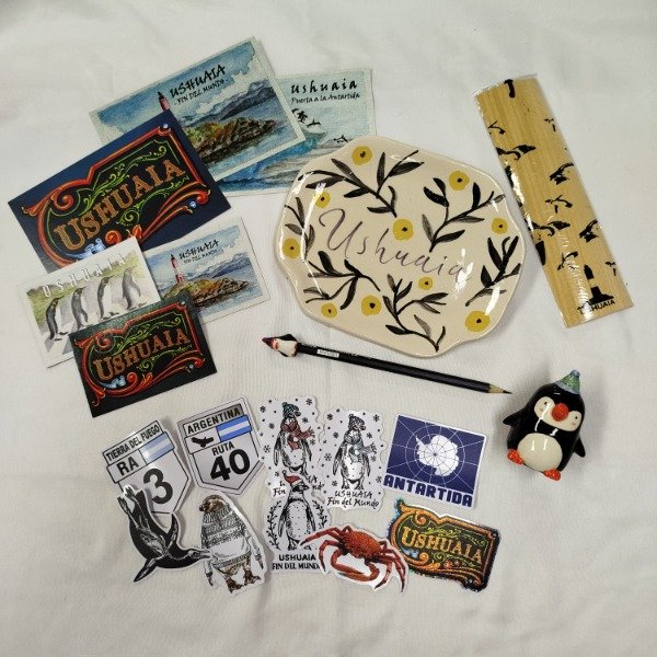 Producto - Box Mediano Flores Amarillas