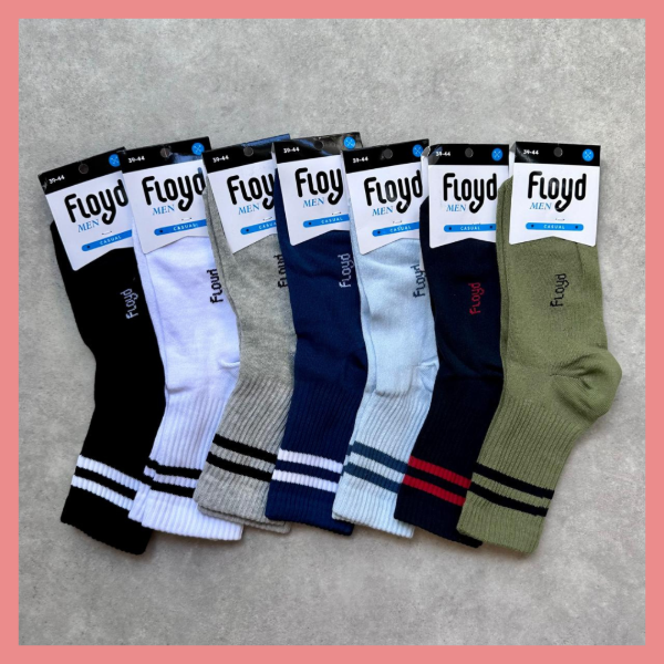 Producto - Media Casual Caballero 1/3 Puño Morley