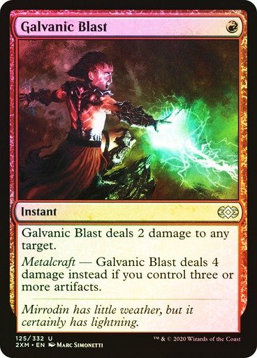 Producto - Galvanic Blast Foil  Double Masters