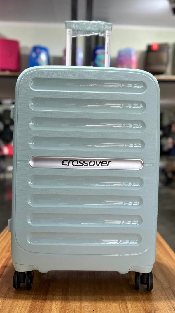 Producto - Valija Crossover Mediana con Fuelle Polipropileno Alexa Verde