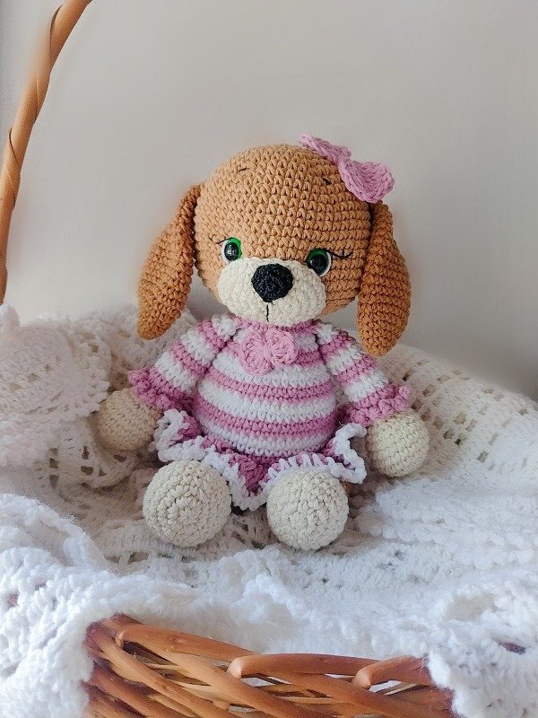 Producto - Guía de tejido: Perrita jazmín
