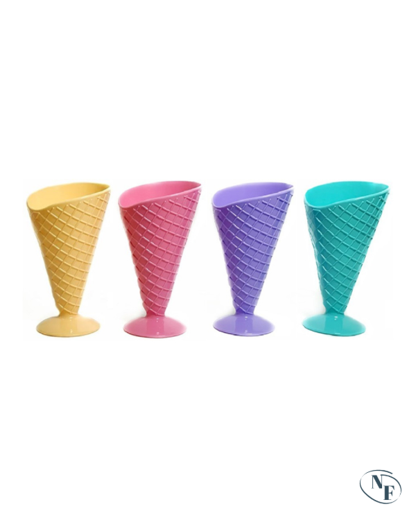Producto - COPA PLASTICA HELADO CUCURUCHO