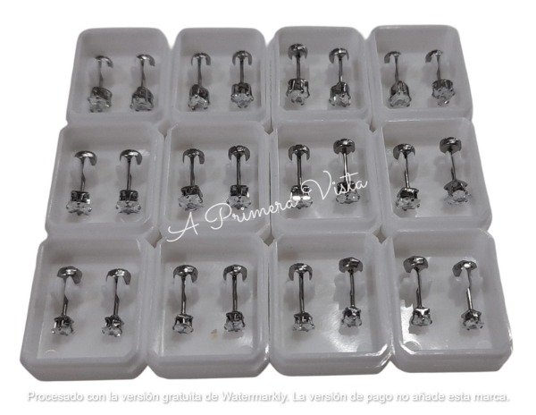 Producto - Abridor diamante engarzado c/par