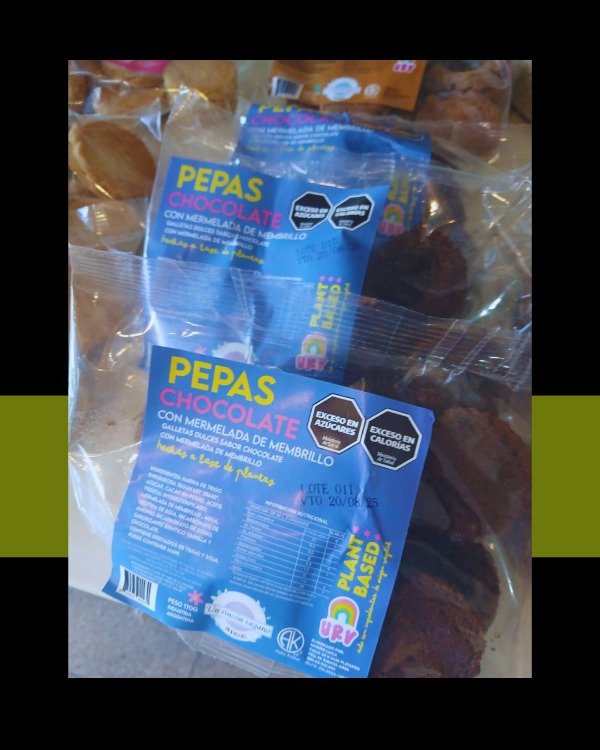 Producto - Pepas de chocolate - Un rincón vegano