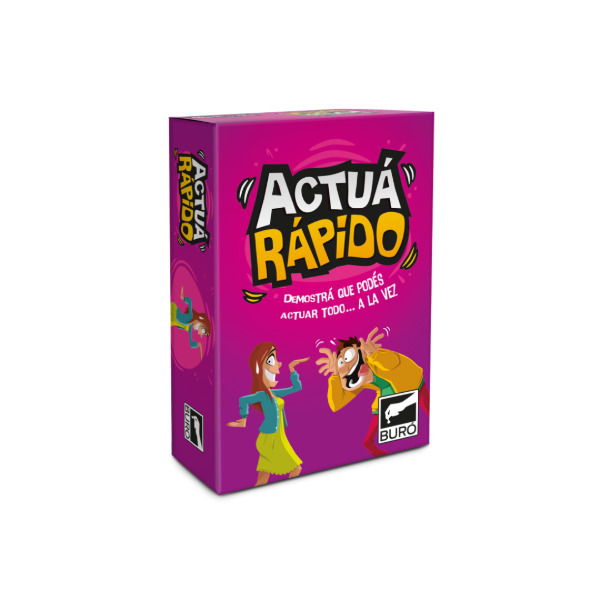 Producto - Actua Rapido - Juego de Mesa - Buro