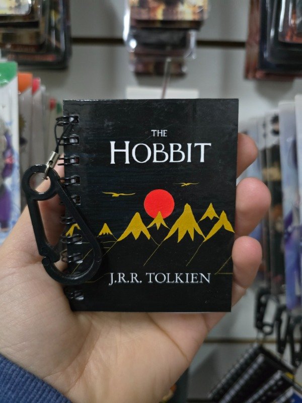 Producto - Llavero Mini Cuaderno El Hobbit Oficial