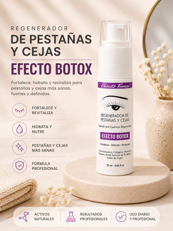 Producto - Regenerador de Pestañas y Cejas (Efecto Btx) 25 ml