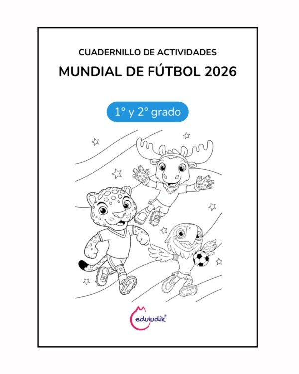 Producto - Actividades Mundial de Fútbol primero y segundo grado