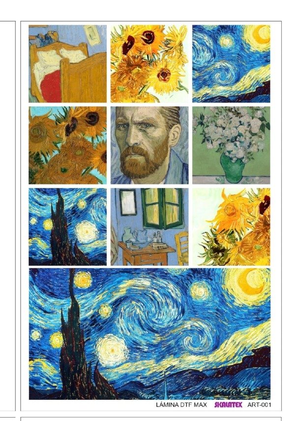 Producto - Transfer Van Gogh varios pics