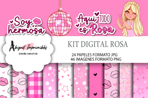 Producto - KIT DIGITAL ROSA