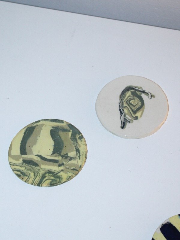 Producto - Set dos posavasos verde x Fragil