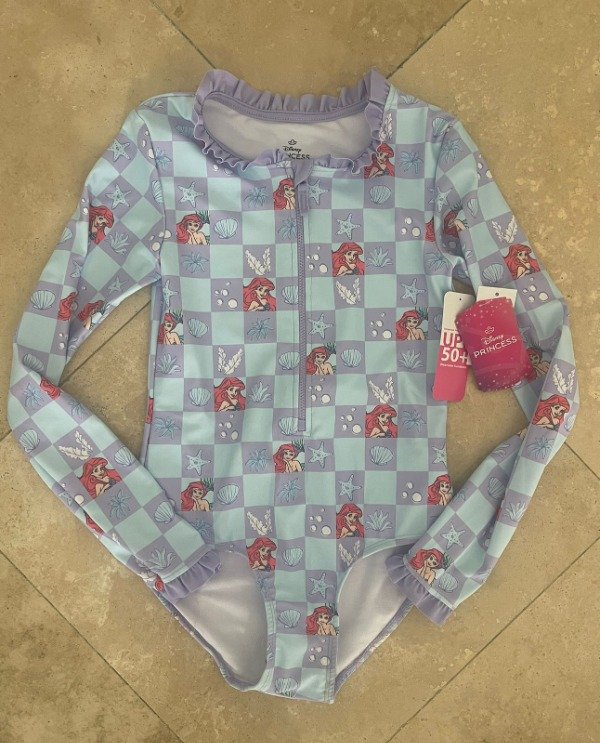 Producto - Disney Traje de baño entero de La Sirenita con protección UV50
