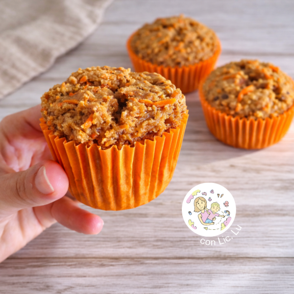 Producto - MUFFINS carrot cake - By Lic. Lu Kloster