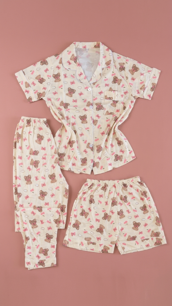 Producto - Pijama Ositos cerezas - 0