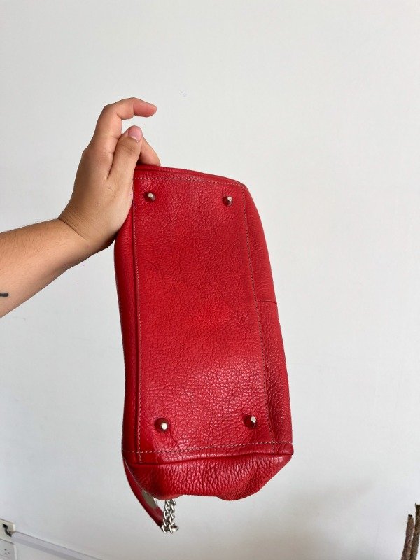 Producto - Cartera Prune Red Chains - 5