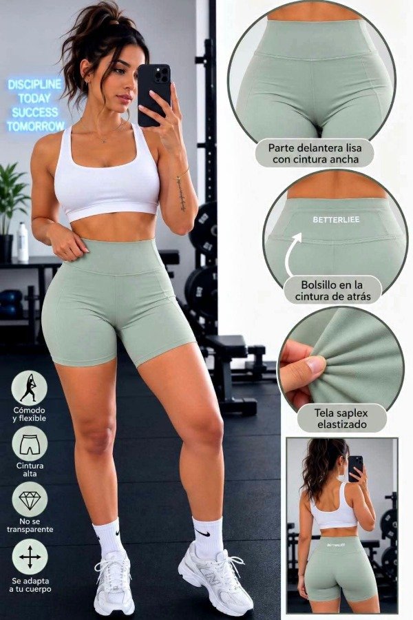 Producto - Línea Tahi - Short Better con bolsillo - 3