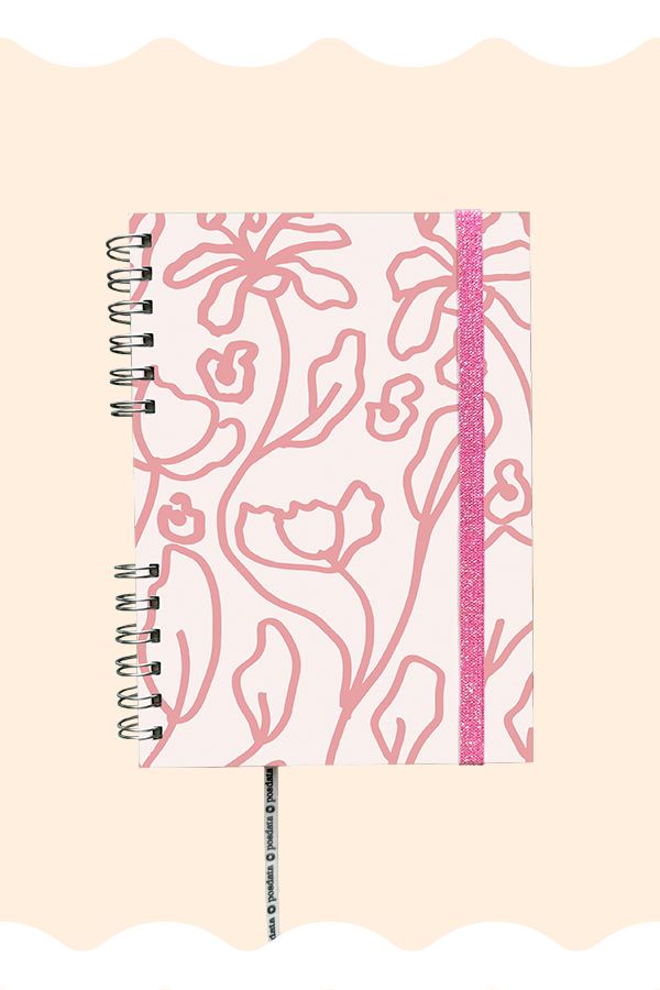 Producto - Cuaderno flores