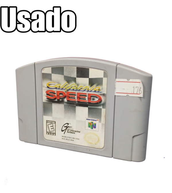 Producto - California Speed Juego Usado Nintendo 64 USA