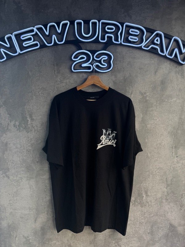 Producto - Remera IMPORTADA AMIRI STRASS Black