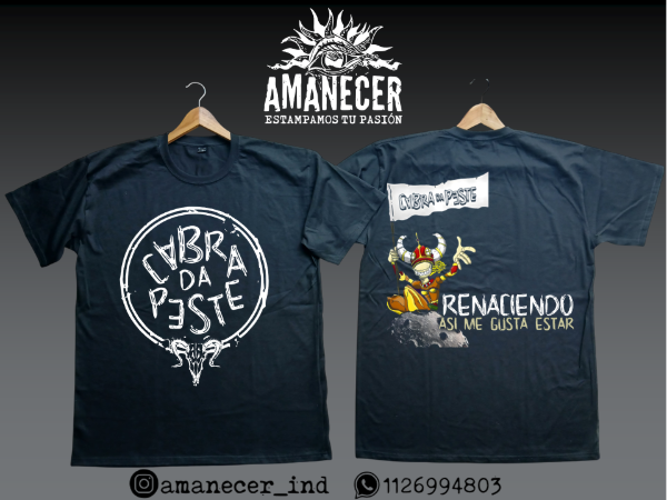 Producto - Remera Cabra Da Peste Renaciendo
