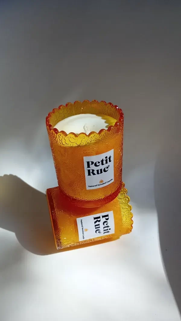 Producto - Vela Orange Carnival Glass x unidad