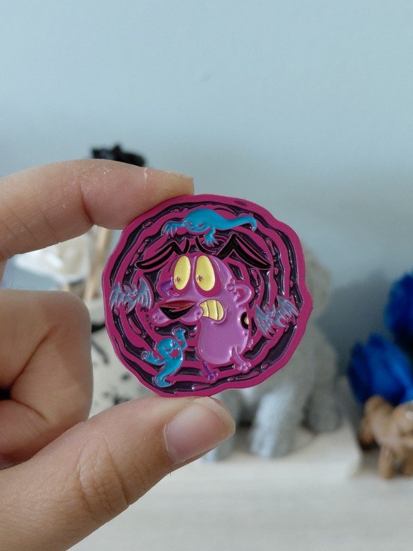 Producto - Pin metalizado - Coraje #1833