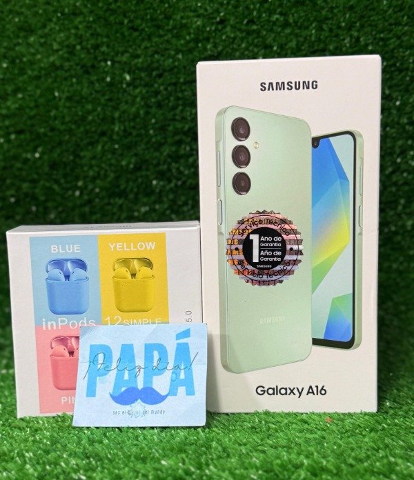 Producto - Samsung A16 más auriculares de regalo